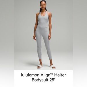 Align halter bodysuit Sz 6